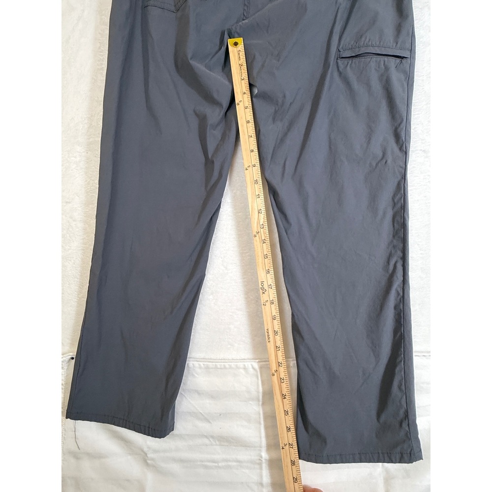 Member's Mark Denali Pant Straight Fit Hiking Utility Charcoal Sky Grey 36x32 - Picture 3 of 5